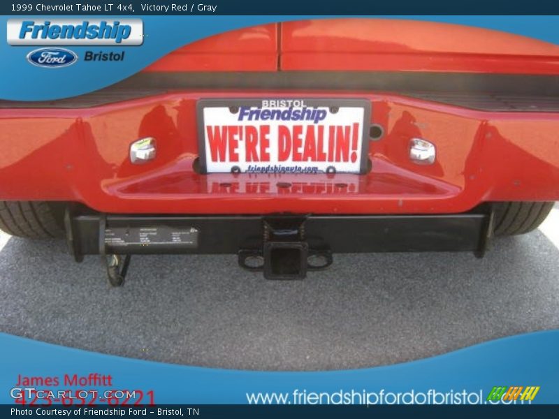 Victory Red / Gray 1999 Chevrolet Tahoe LT 4x4