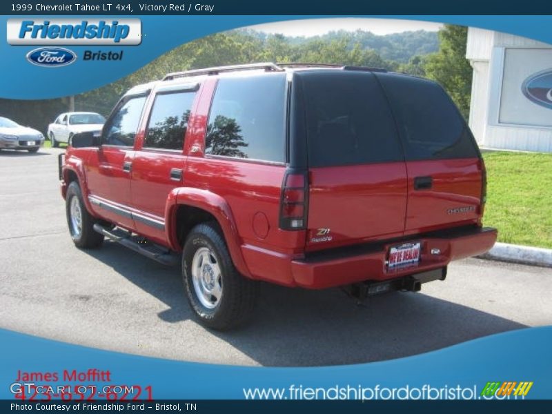 Victory Red / Gray 1999 Chevrolet Tahoe LT 4x4