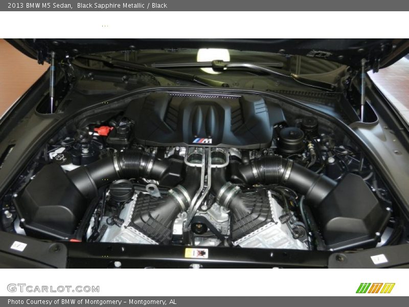  2013 M5 Sedan Engine - 4.4 Liter M DI TwinPower Turbocharged DOHC 32-Valve VVT V8