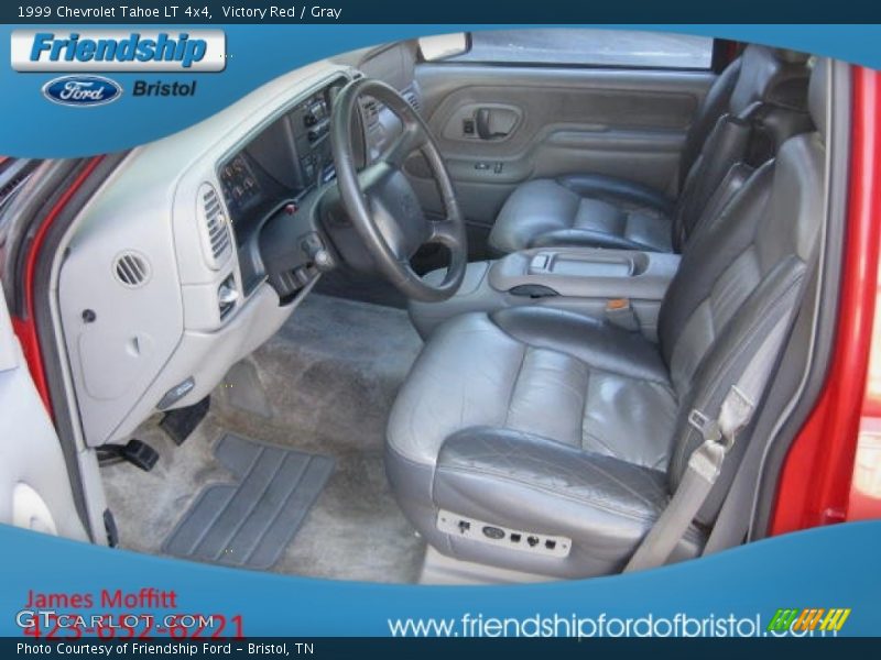 Victory Red / Gray 1999 Chevrolet Tahoe LT 4x4