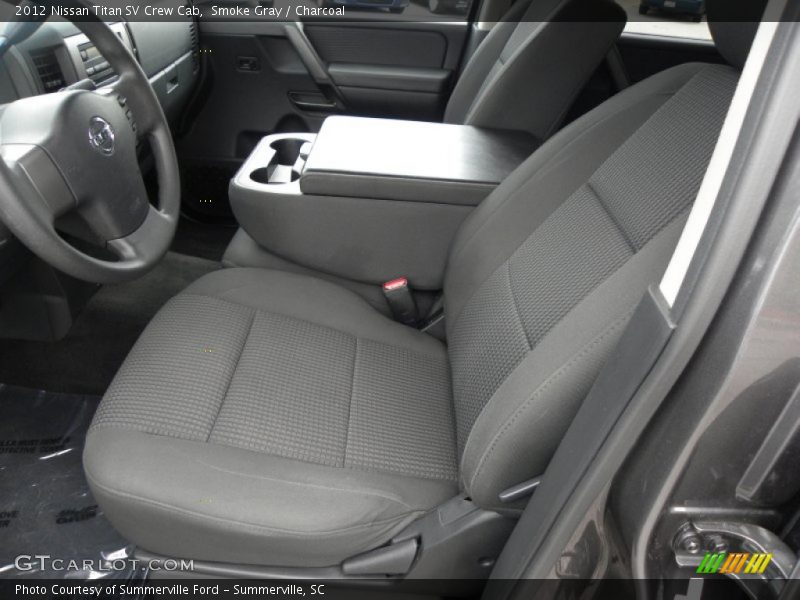 Smoke Gray / Charcoal 2012 Nissan Titan SV Crew Cab