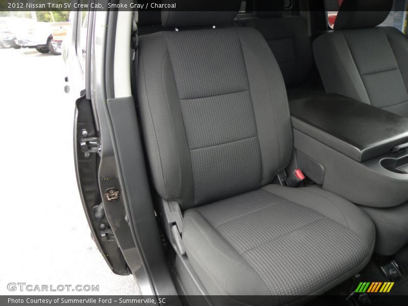 Front Seat of 2012 Titan SV Crew Cab