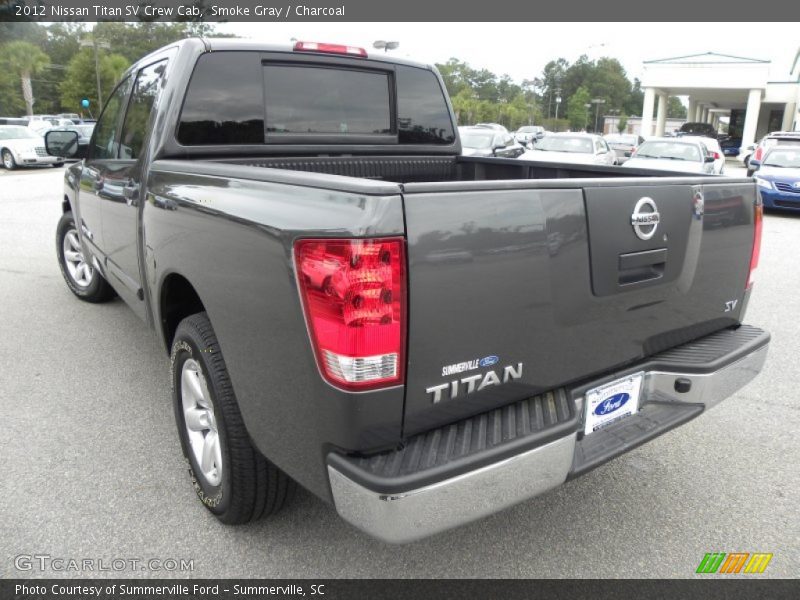 Smoke Gray / Charcoal 2012 Nissan Titan SV Crew Cab