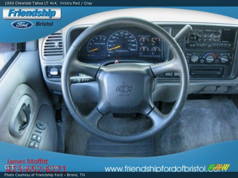 Victory Red / Gray 1999 Chevrolet Tahoe LT 4x4