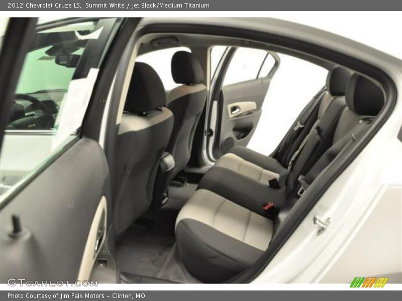 Summit White / Jet Black/Medium Titanium 2012 Chevrolet Cruze LS