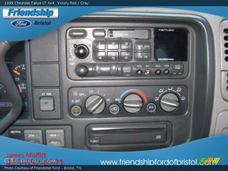 Victory Red / Gray 1999 Chevrolet Tahoe LT 4x4