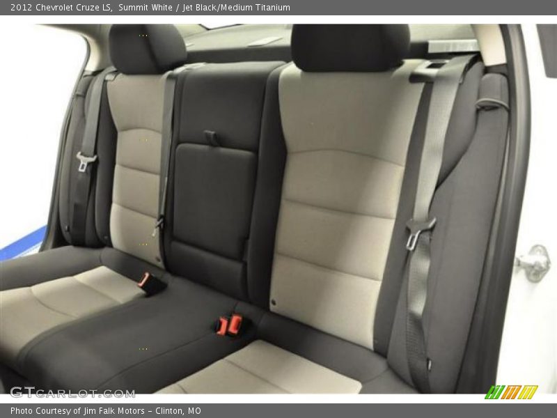 Summit White / Jet Black/Medium Titanium 2012 Chevrolet Cruze LS