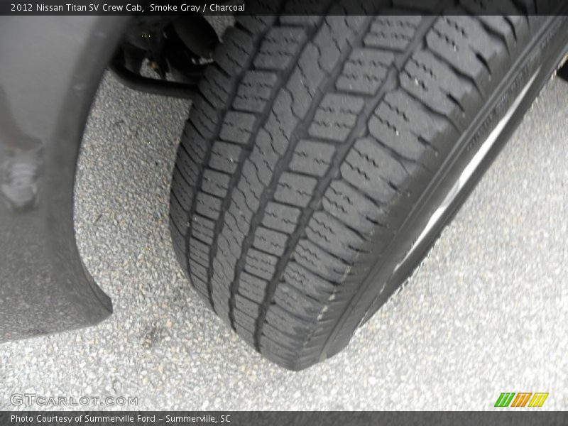 Smoke Gray / Charcoal 2012 Nissan Titan SV Crew Cab
