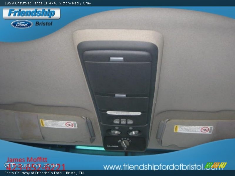 Victory Red / Gray 1999 Chevrolet Tahoe LT 4x4