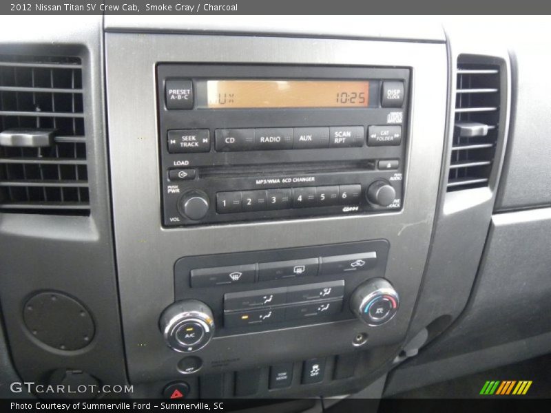 Controls of 2012 Titan SV Crew Cab
