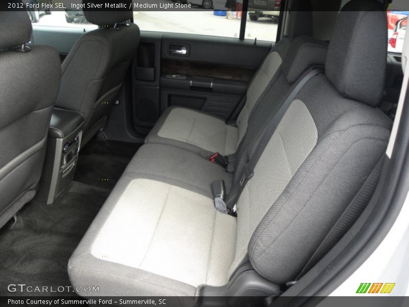 Ingot Silver Metallic / Medium Light Stone 2012 Ford Flex SEL