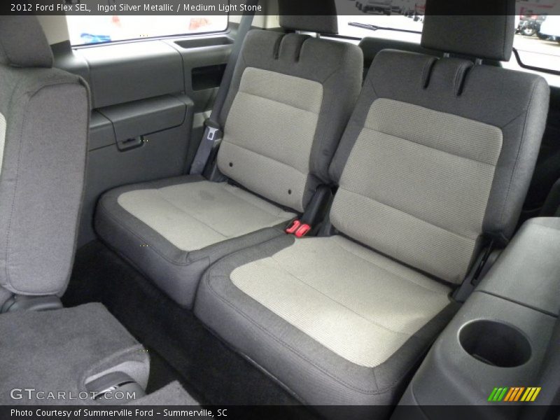 Ingot Silver Metallic / Medium Light Stone 2012 Ford Flex SEL