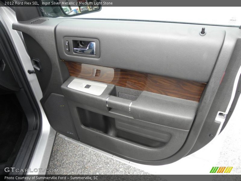 Ingot Silver Metallic / Medium Light Stone 2012 Ford Flex SEL