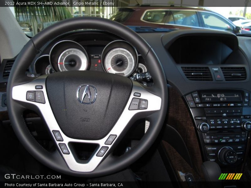  2012 MDX SH-AWD Advance Steering Wheel