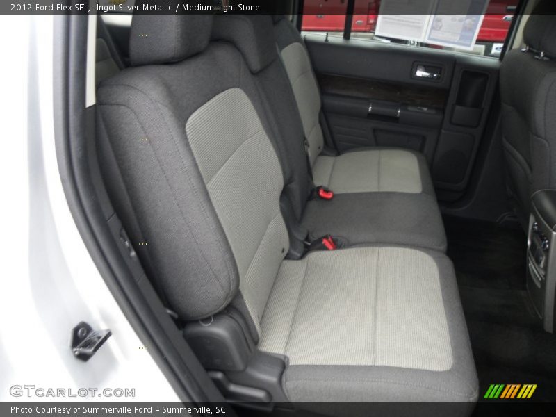 Ingot Silver Metallic / Medium Light Stone 2012 Ford Flex SEL
