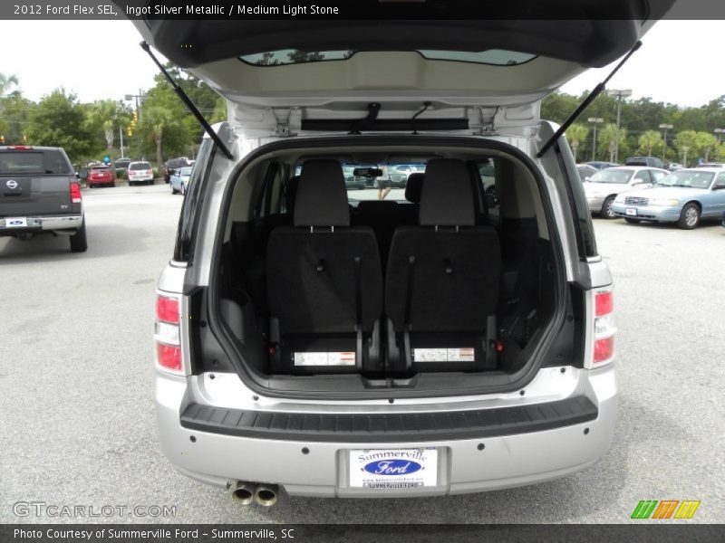 Ingot Silver Metallic / Medium Light Stone 2012 Ford Flex SEL
