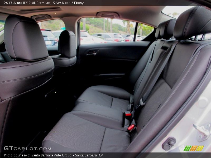 Silver Moon / Ebony 2013 Acura ILX 2.0L Premium