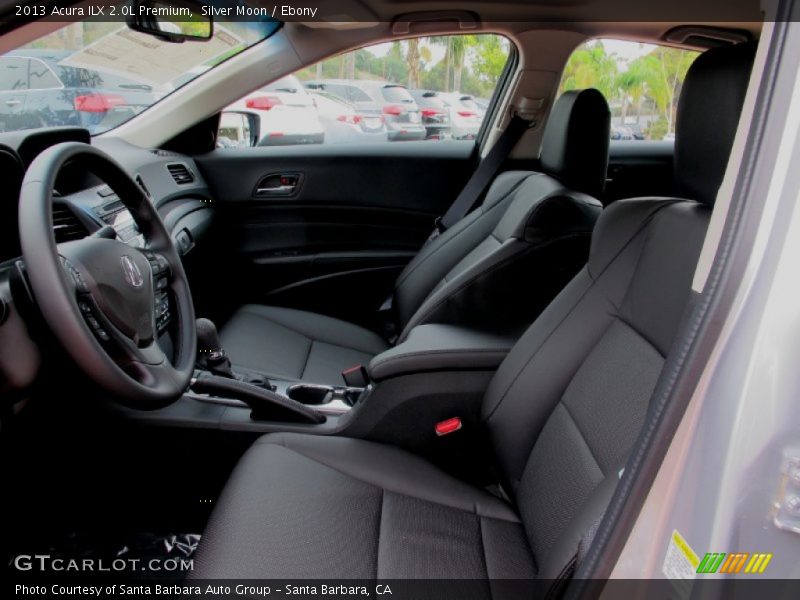 Silver Moon / Ebony 2013 Acura ILX 2.0L Premium