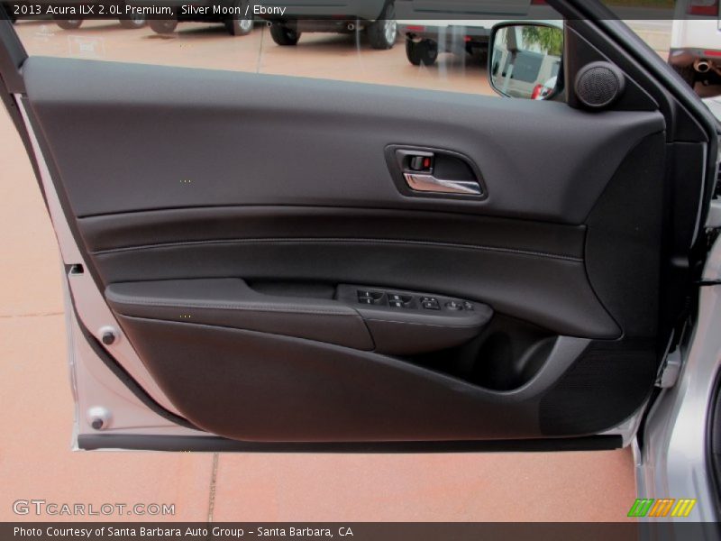 Silver Moon / Ebony 2013 Acura ILX 2.0L Premium