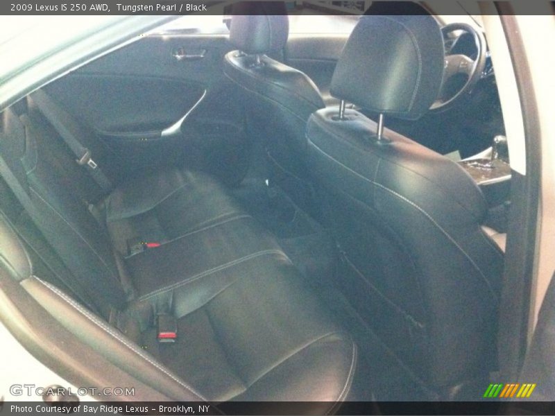 Tungsten Pearl / Black 2009 Lexus IS 250 AWD