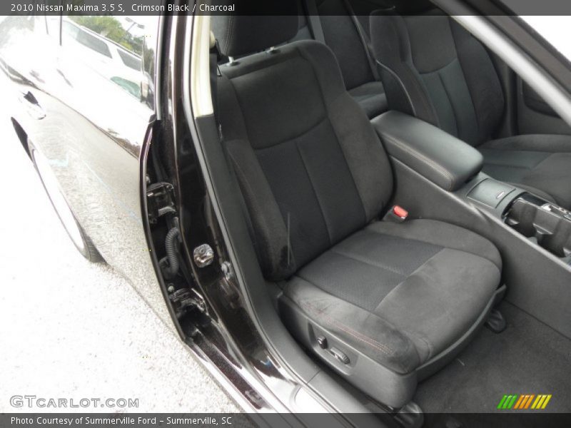 Crimson Black / Charcoal 2010 Nissan Maxima 3.5 S