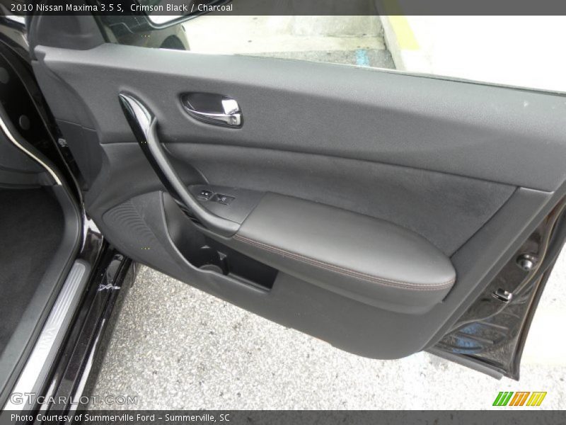 Crimson Black / Charcoal 2010 Nissan Maxima 3.5 S