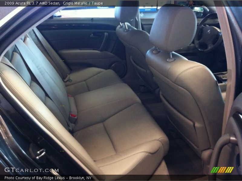 Grigio Metallic / Taupe 2009 Acura RL 3.7 AWD Sedan