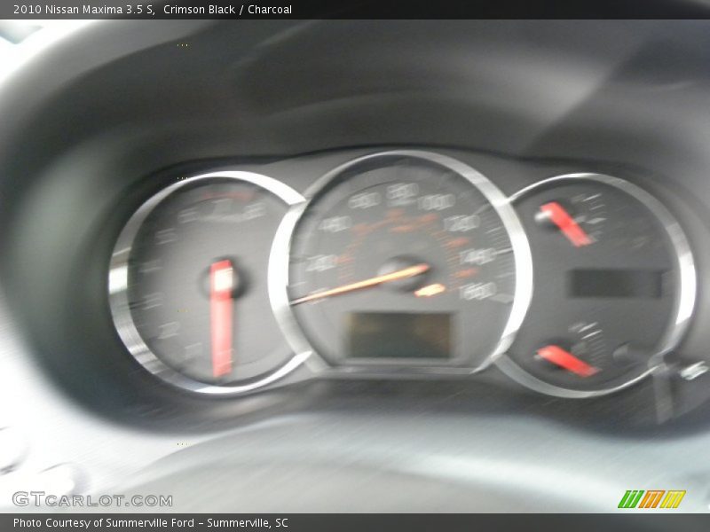 Crimson Black / Charcoal 2010 Nissan Maxima 3.5 S