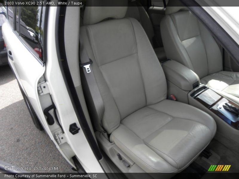 White / Taupe 2003 Volvo XC90 2.5T AWD