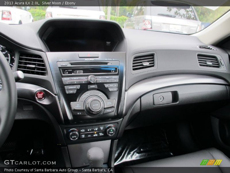 Dashboard of 2013 ILX 2.0L