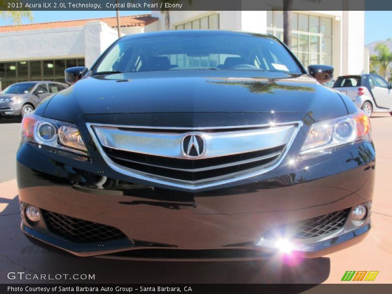 Crystal Black Pearl / Ebony 2013 Acura ILX 2.0L Technology