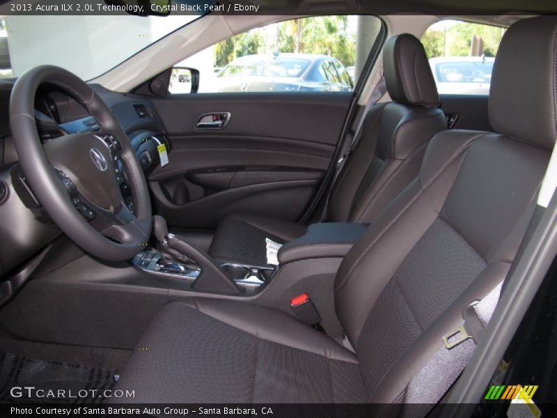 Crystal Black Pearl / Ebony 2013 Acura ILX 2.0L Technology