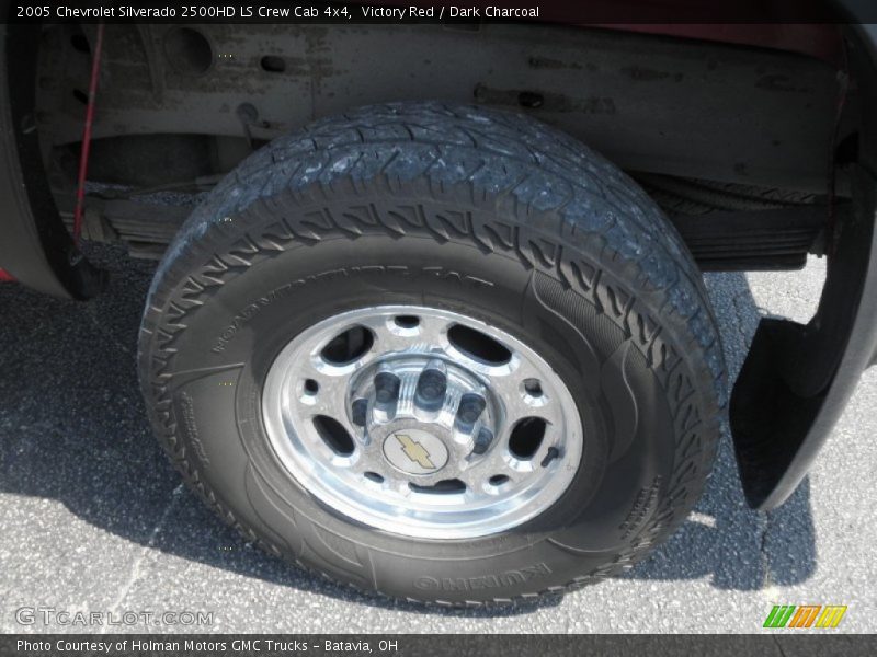 Victory Red / Dark Charcoal 2005 Chevrolet Silverado 2500HD LS Crew Cab 4x4