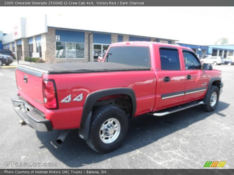 Victory Red / Dark Charcoal 2005 Chevrolet Silverado 2500HD LS Crew Cab 4x4