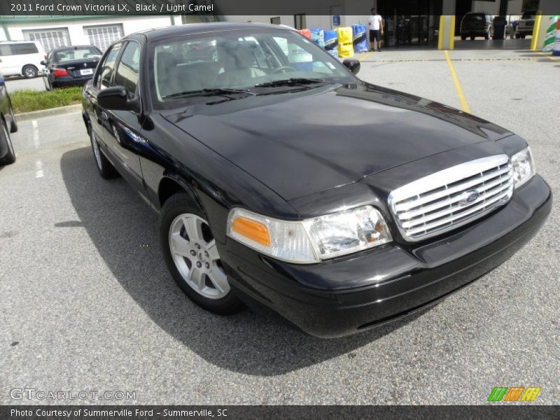 Black / Light Camel 2011 Ford Crown Victoria LX