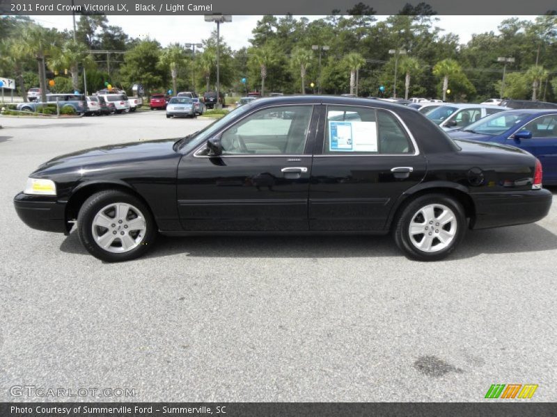 Black / Light Camel 2011 Ford Crown Victoria LX