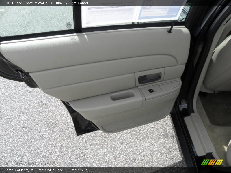 Black / Light Camel 2011 Ford Crown Victoria LX
