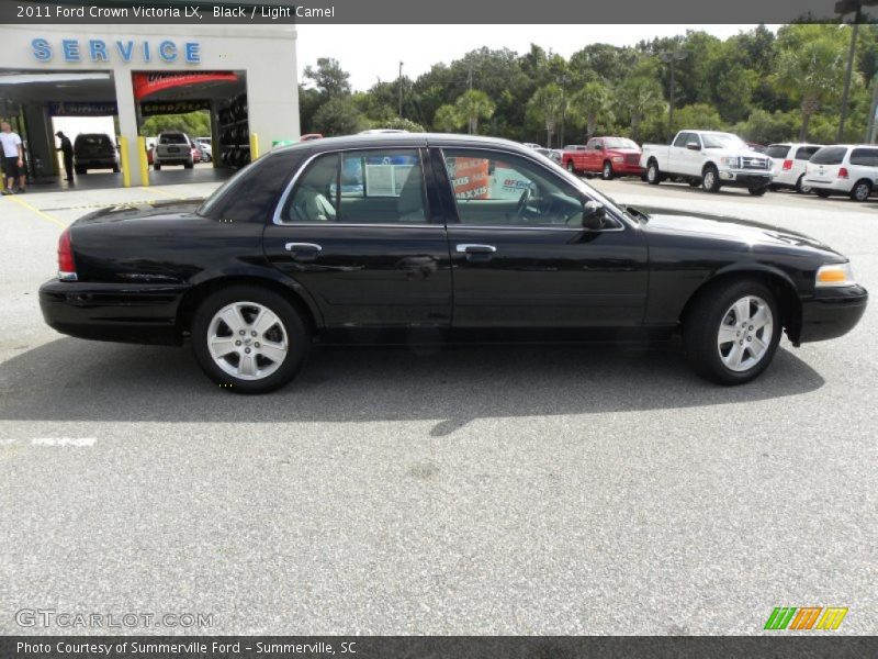 Black / Light Camel 2011 Ford Crown Victoria LX