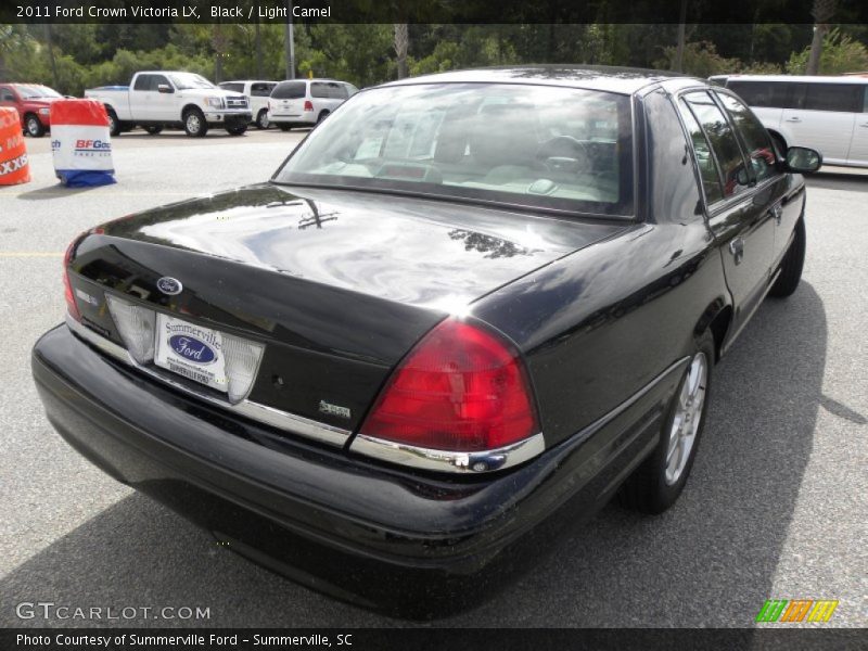 Black / Light Camel 2011 Ford Crown Victoria LX
