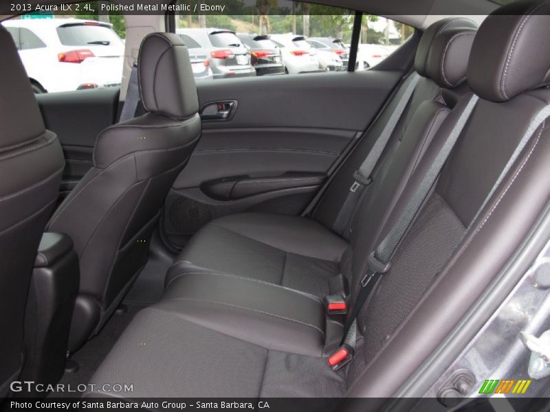 Rear Seat of 2013 ILX 2.4L