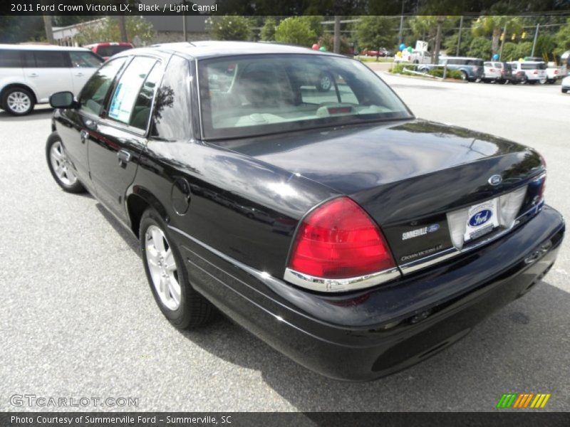 Black / Light Camel 2011 Ford Crown Victoria LX