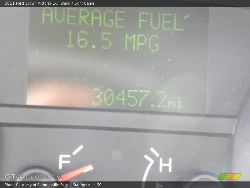 Black / Light Camel 2011 Ford Crown Victoria LX