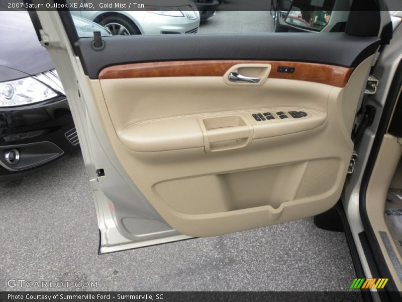 Gold Mist / Tan 2007 Saturn Outlook XE AWD