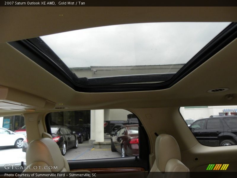 Gold Mist / Tan 2007 Saturn Outlook XE AWD