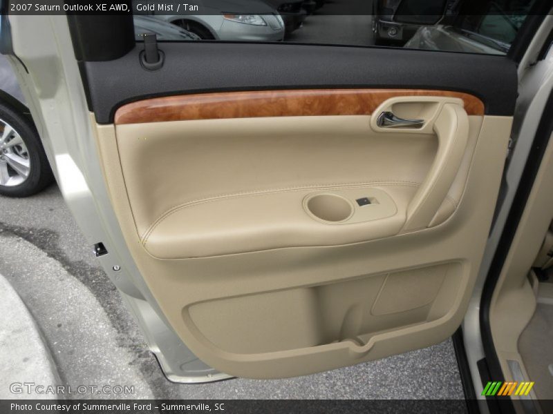 Gold Mist / Tan 2007 Saturn Outlook XE AWD