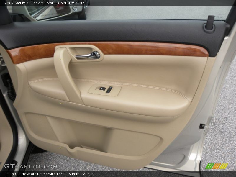 Gold Mist / Tan 2007 Saturn Outlook XE AWD