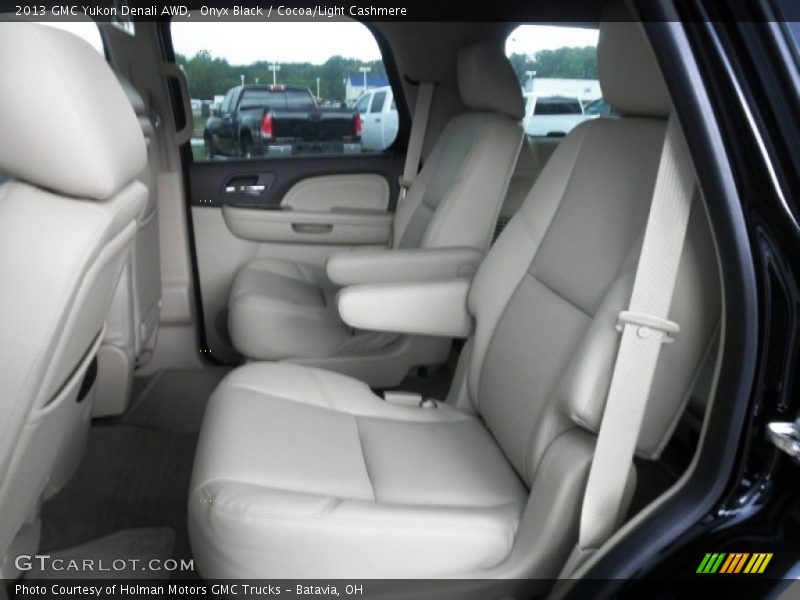 Onyx Black / Cocoa/Light Cashmere 2013 GMC Yukon Denali AWD