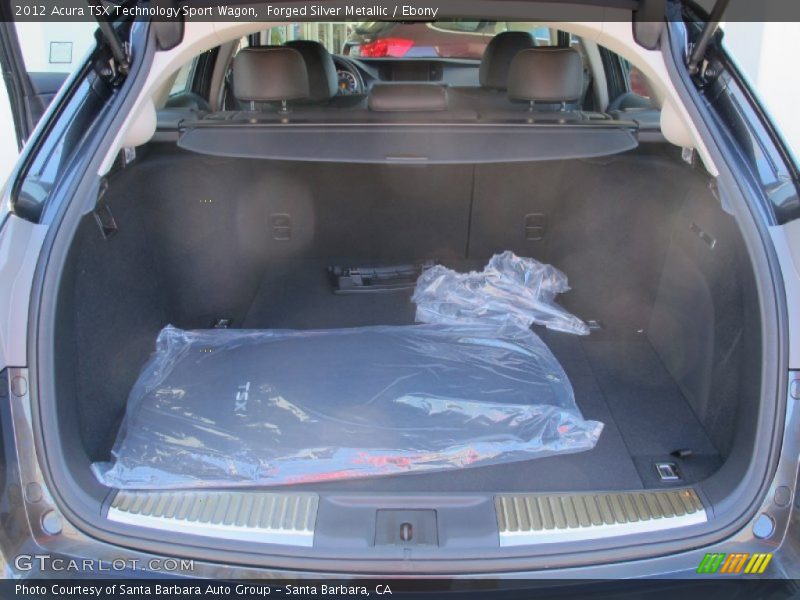 Forged Silver Metallic / Ebony 2012 Acura TSX Technology Sport Wagon