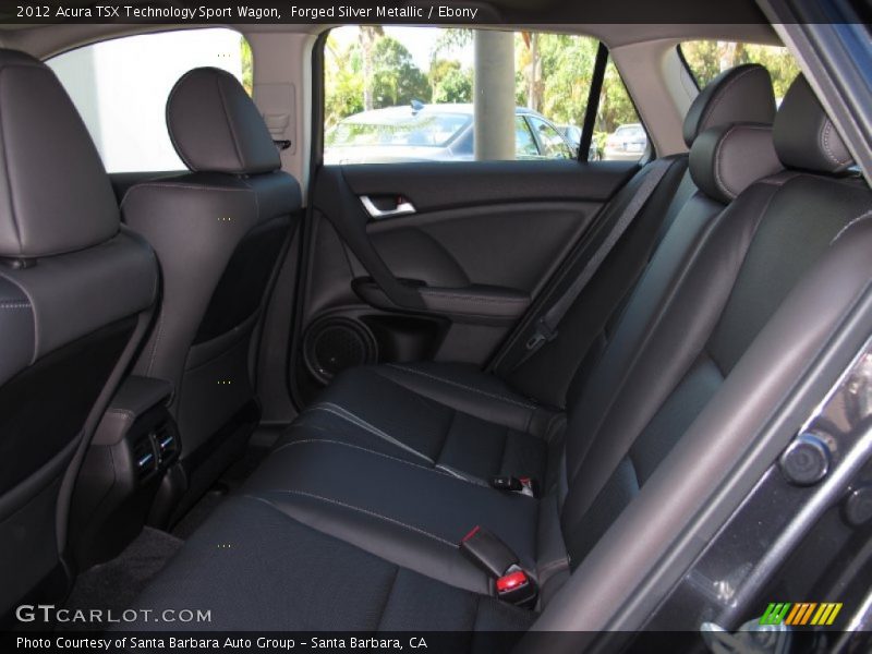 Forged Silver Metallic / Ebony 2012 Acura TSX Technology Sport Wagon