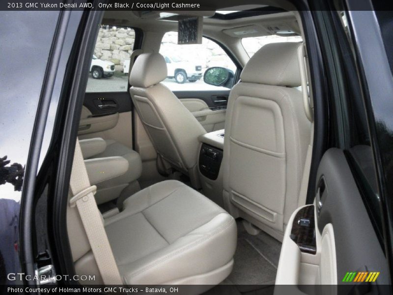 Onyx Black / Cocoa/Light Cashmere 2013 GMC Yukon Denali AWD